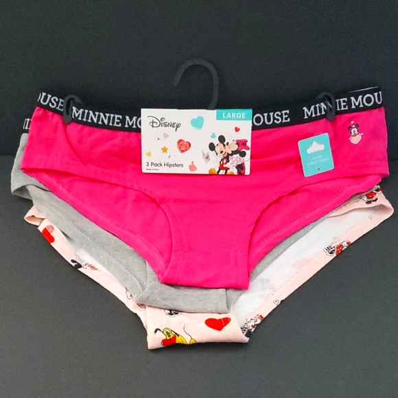 Disney Other - Disney NWT Pink and Gray Underwear Size L Adult
